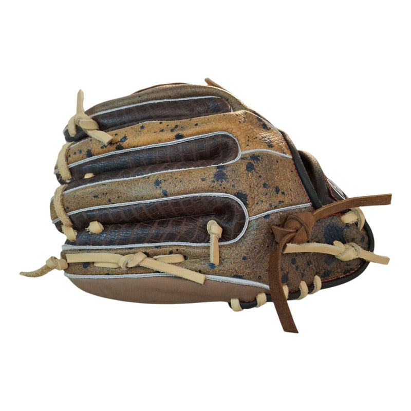Guante Manopla Beisbol Adulto 12puLG  Pardo Palomares Fpx Cafe / Amarillo Juvenil/ Adulto