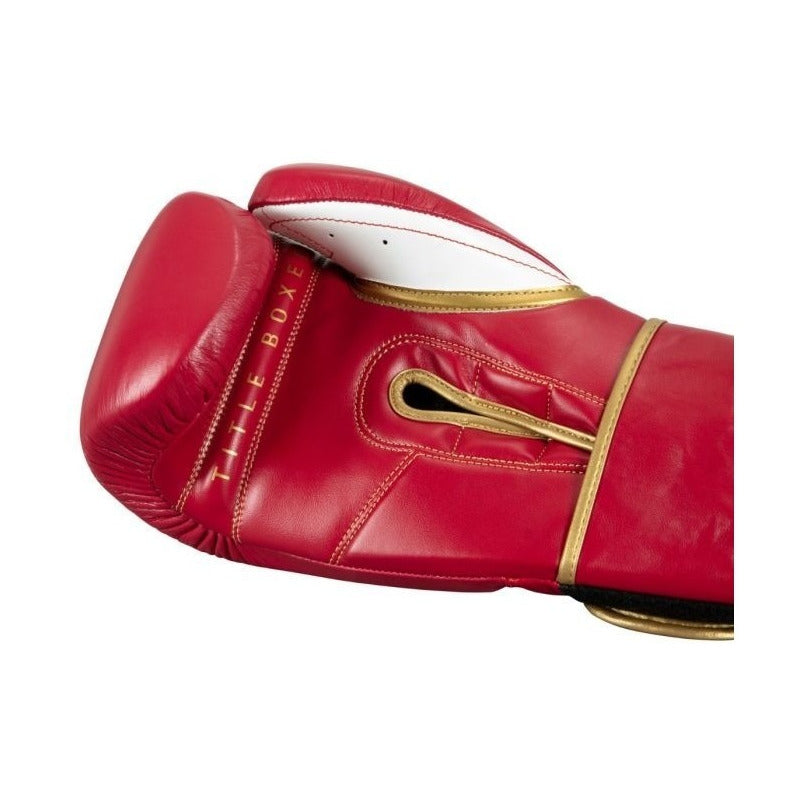 Guantes De Box Title Mex Piel Velcro Palomares Fpx