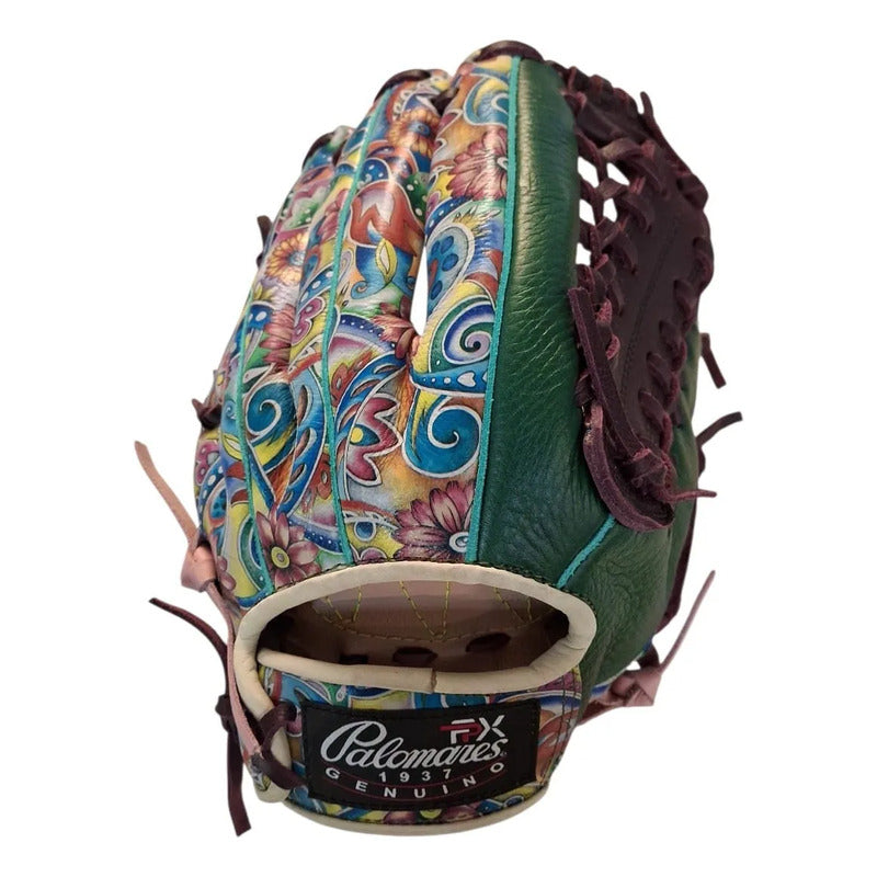 Guante Manopla Beisbol 2190 Flormorado 12 PuLG Palomares Fpx Violeta Oscuro Juvenil/ Adulto