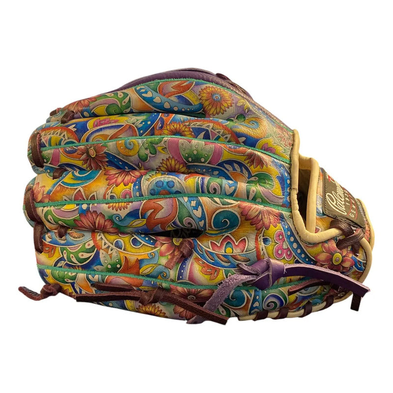 Guante Manopla Beisbol 1250 Ed.unica Vrd Macrame Fpx Verde Musgo Juvenil/ Adulto