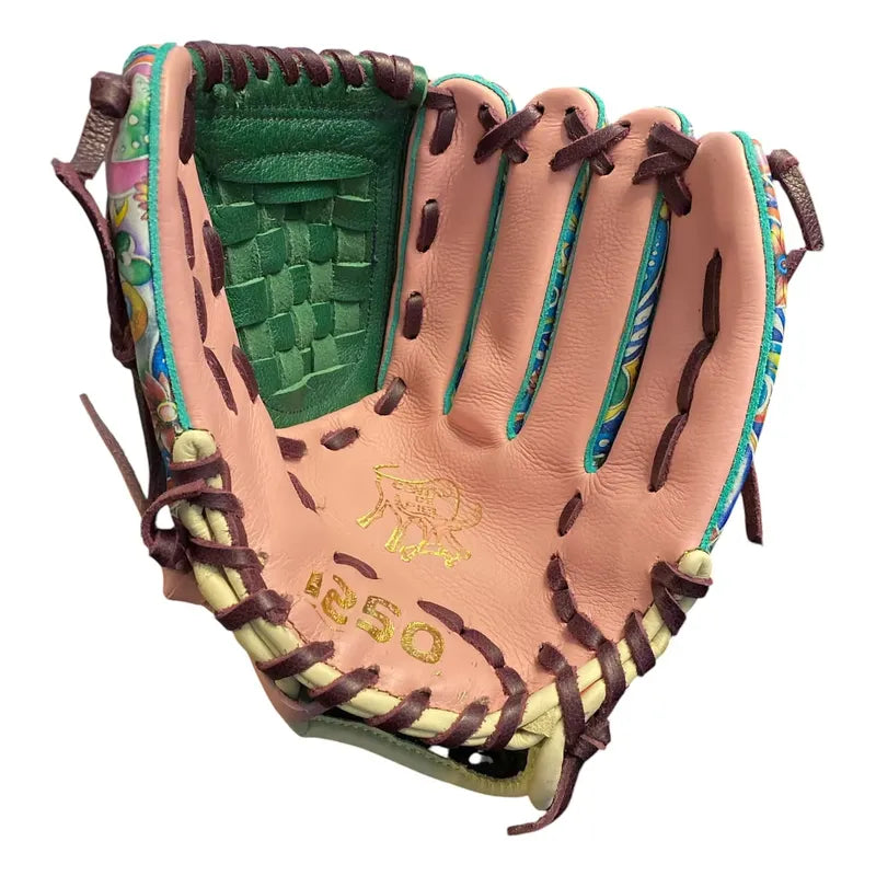 Guante Manopla Beisbol 1250 Ed.unica Vrd Macrame Fpx Verde Musgo Juvenil/ Adulto