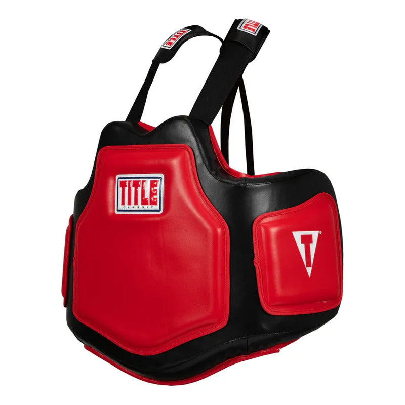 Peto Protector Corporal Classic Command 2.0 Title Boxing Fpx Rojo Adulto