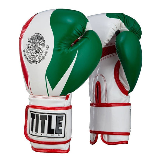 Guantes De Box Title Edicion Mexico 14 Oz Vinilpalomares Fpx