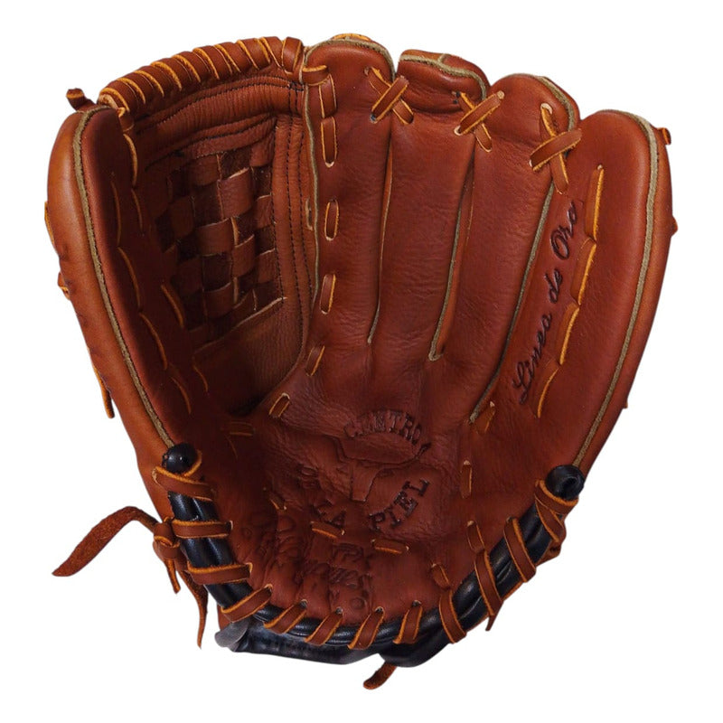 Guante De Béisbol Palomares Genuino Fpx W135 Café Juvenil/ Adulto