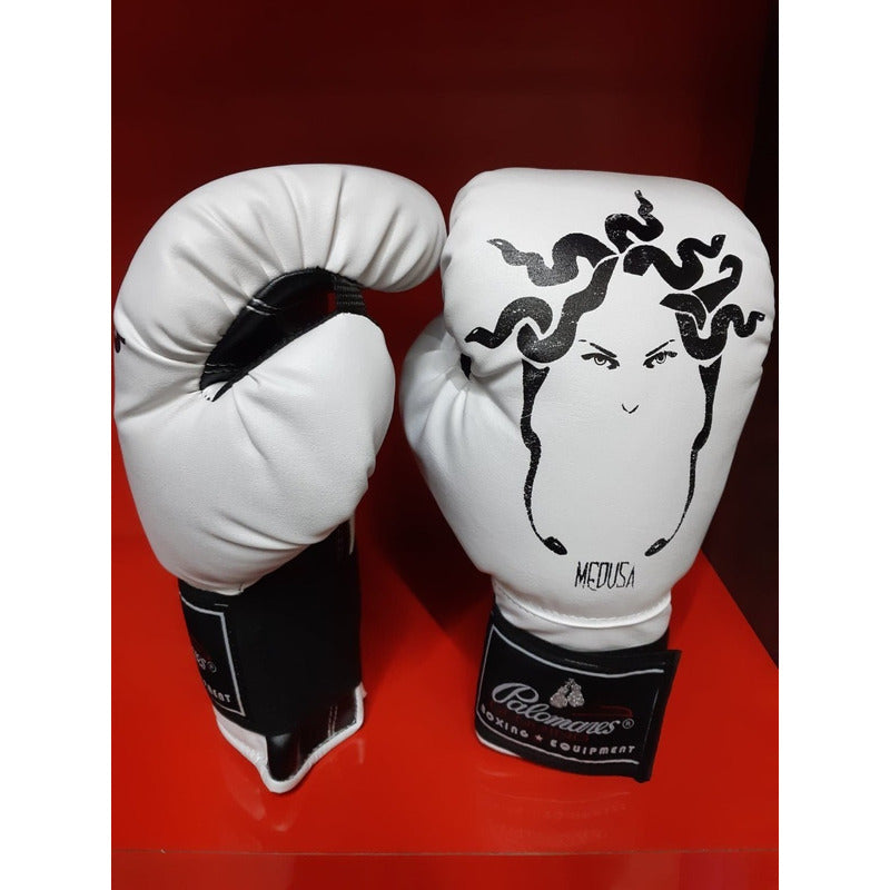 Par Guantes Box Boxing Gear Medusa Palomares Genuino Fpx