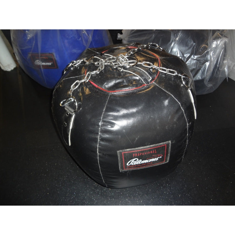 Costal Redondo O Bola  Box,envio Gratis  Palomares Genuino Negro