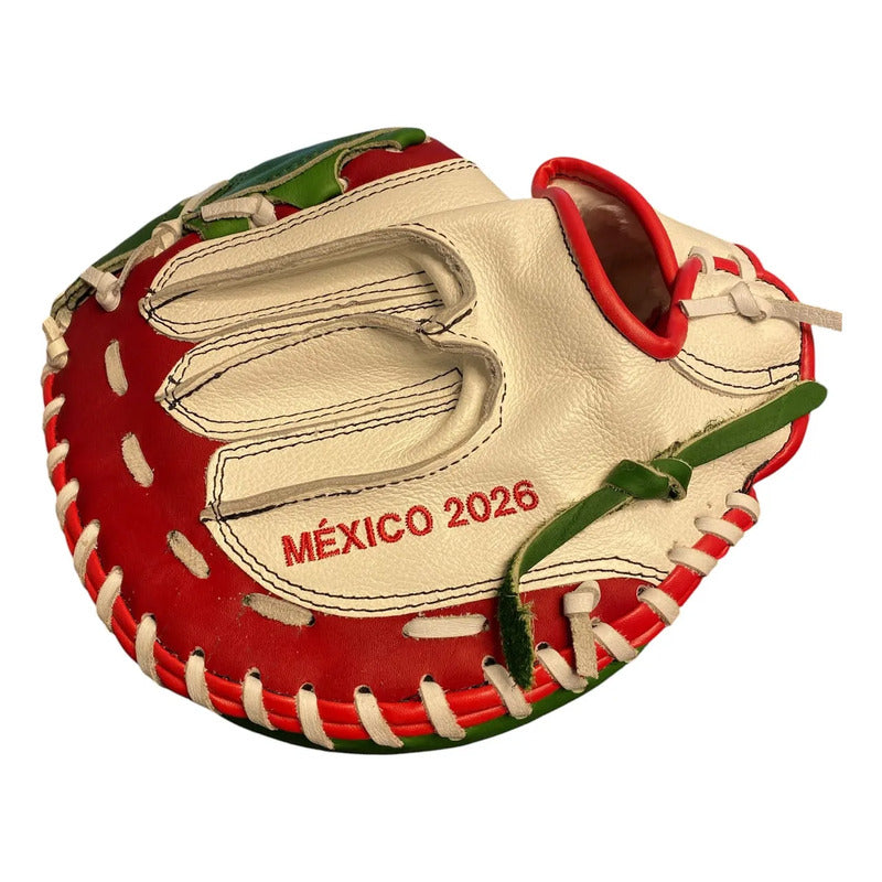 Manopla Béisbol Catcher 680 Tricolor 2026 Palomares Fpx Verde Juvenil7 Adulto