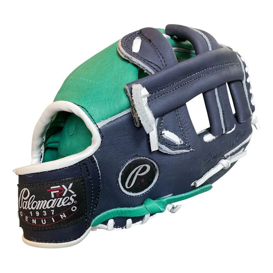 Guante Manopla Beisbol/soft 12.5 G355 Palomares Genuino Fpx Azul Petróleo/ Adulto( Juvenil
