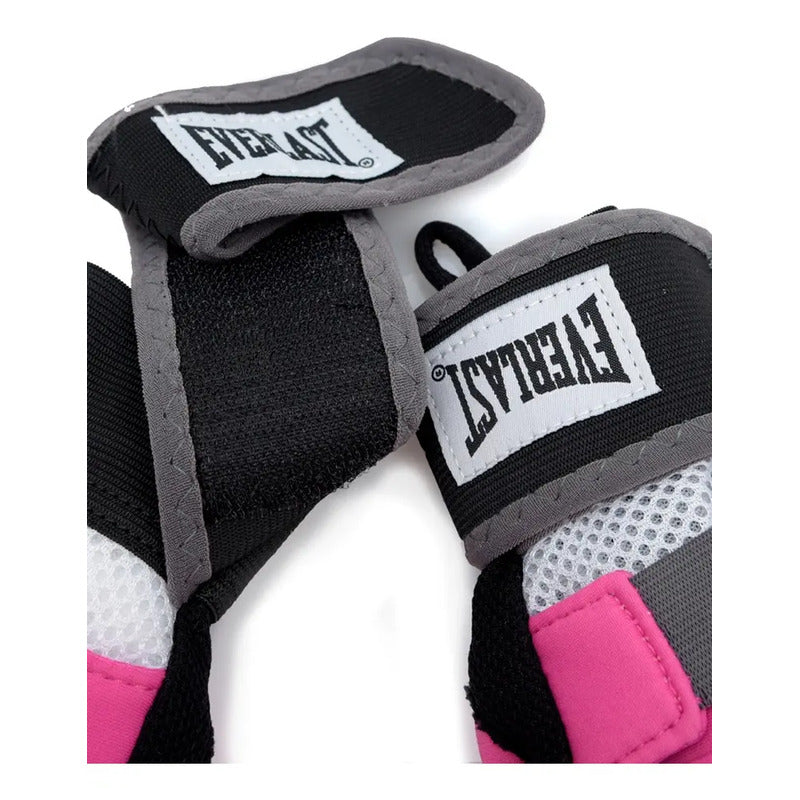 Guantes Alternativa A Vendaje De Boxeo Evergel Everlast M Rosa