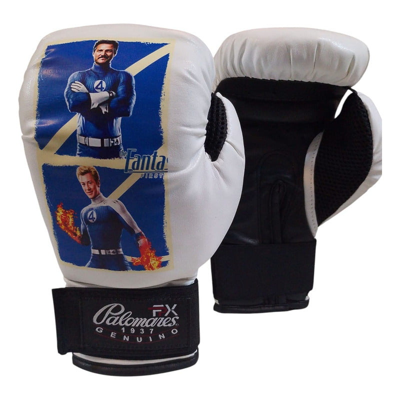 Par Guante Box Infantil Ed. Unica Los 4 Fantásticos 2025 Fpx 6 Oz Blanco