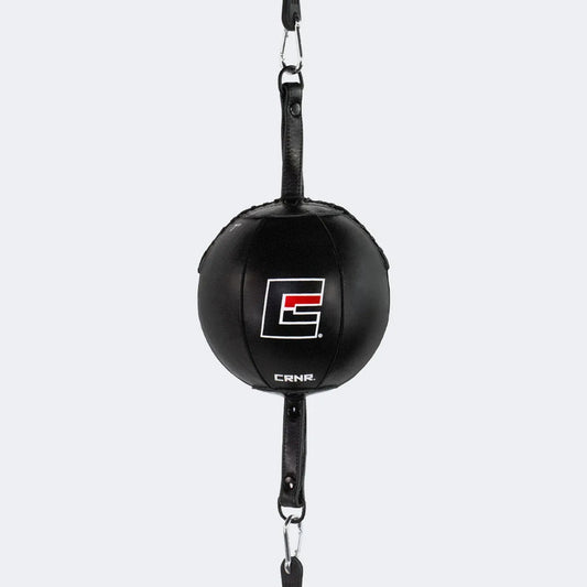 Pera Redonda De Espuma Doble Agarre Boxeo Combat Corner Fpx Negro