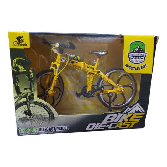 Figura Escala 1/8 Bicicleta Montaña Diecastcoleccionable Fpx