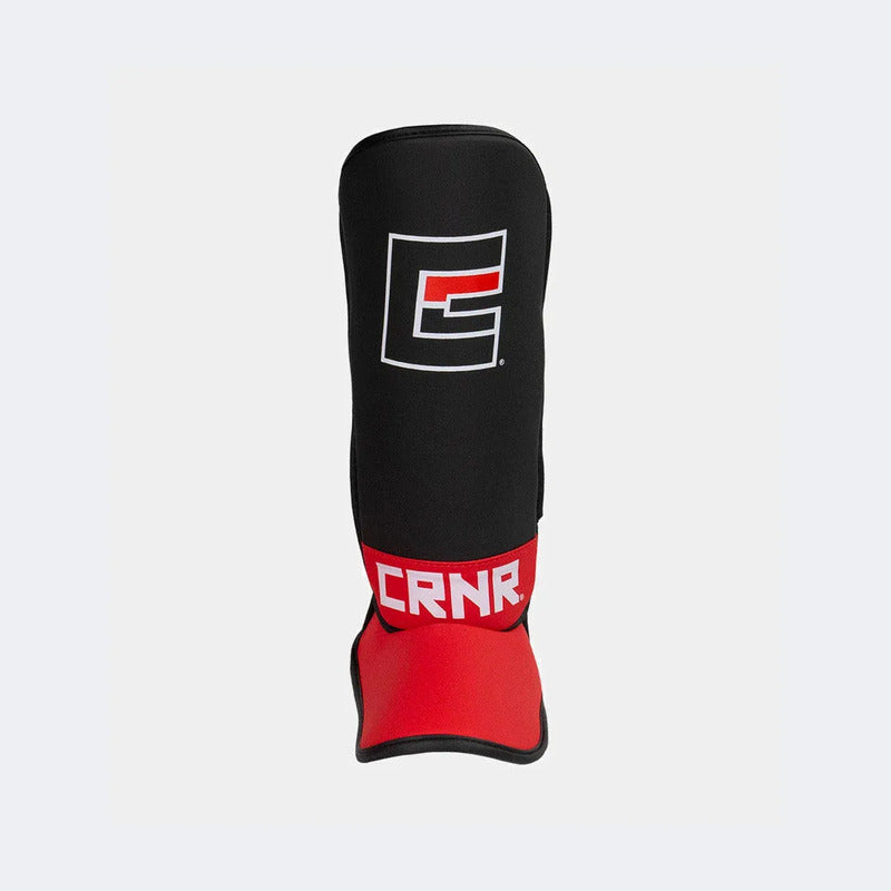 Par Espinilleras Infantil Combat Corner Muaythai Mma Fpx Negro Infantil