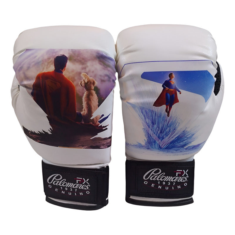 Par Guante Box Infantil 6oz Superman 2025 Palomares Fpx 6 Oz Blanco
