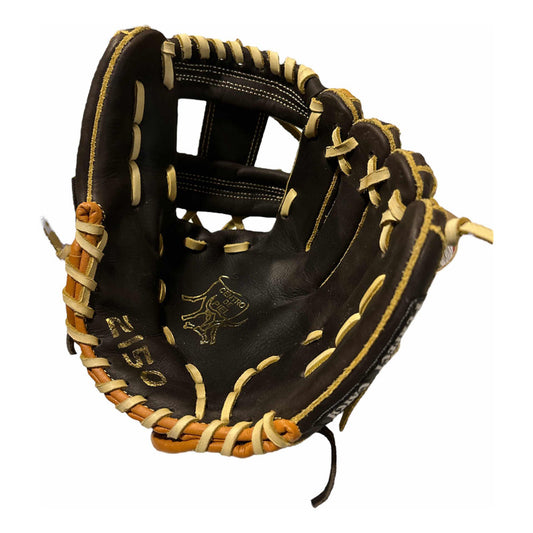 Guante Manopla Béisbol 11.5 Cafe Piel 100% Palomares Fpx