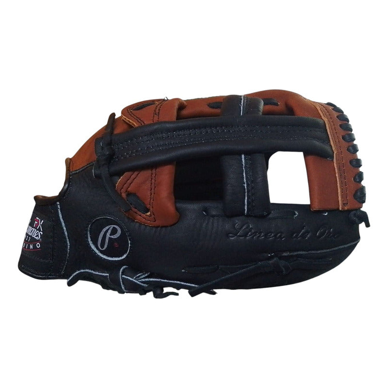 Guante Manopla Béisbol G375 Cfe/negro 13puLG Fpx Café Juvenil/ Adulto