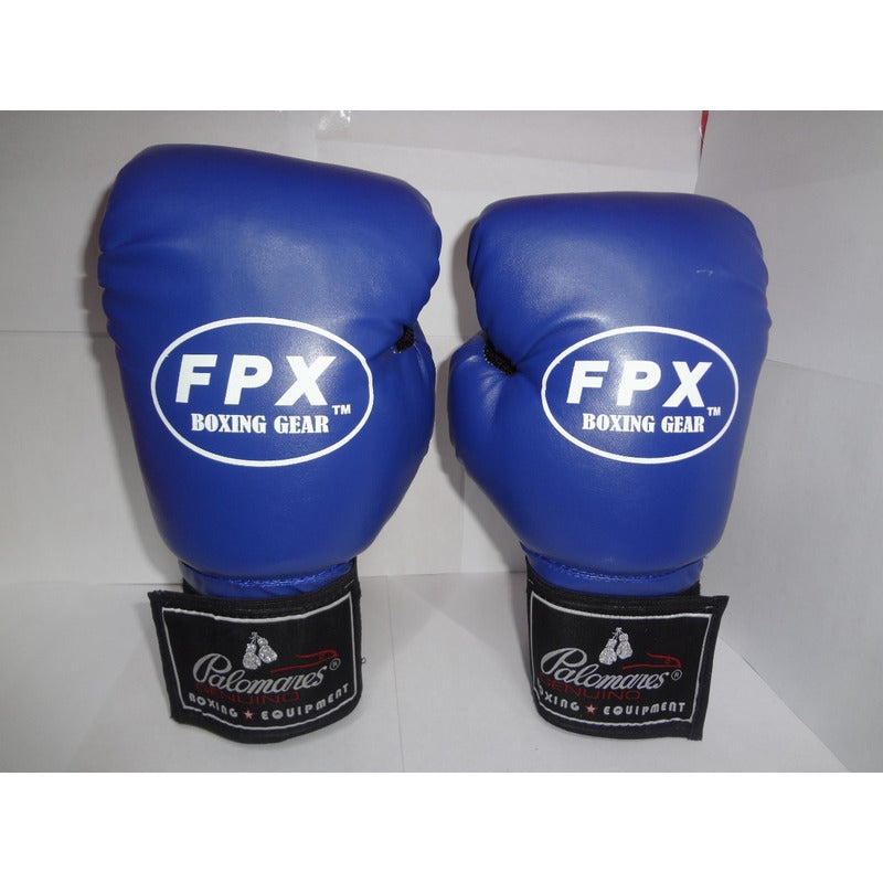 Par Guantes Box Boxing Gear Bl  14oz Palomares Fpx  14oz Azul