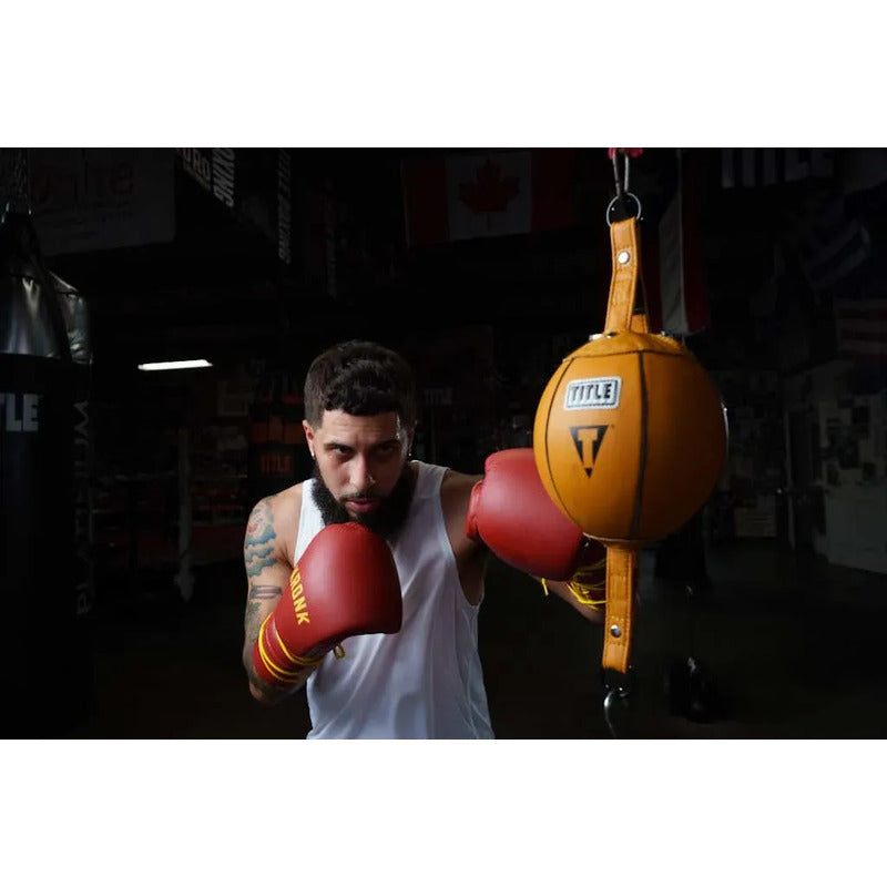 Pera De Boxeo Title Boxing Double End Bag Fpx Amarillo