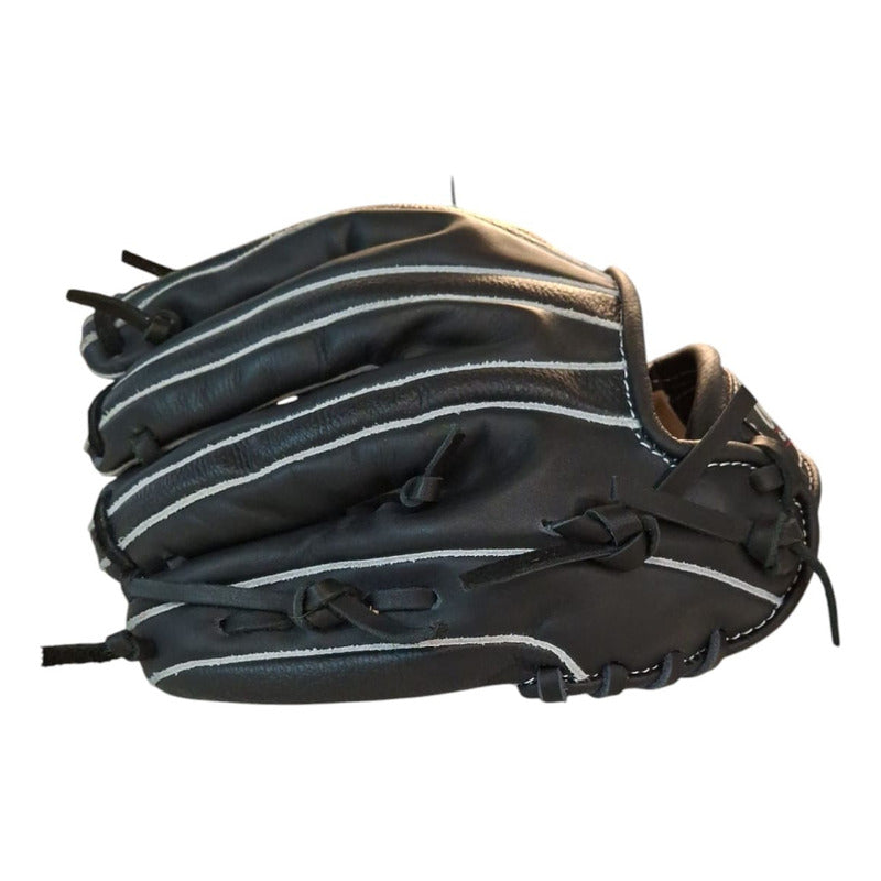 Guante Manopla 2810 Adulto Béisbol 12.5 Negro Tejido Fpx Negro 2810