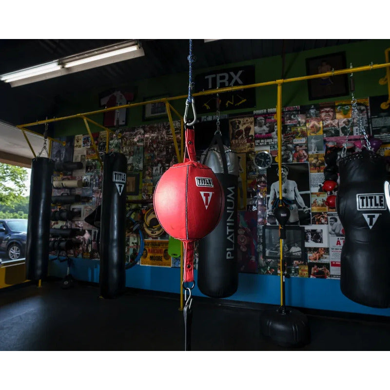 Pera De Boxeo Title Boxing Double End Bag Fpx Rojo