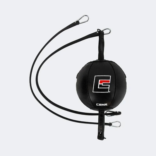 Pera Redonda De Espuma Doble Agarre Boxeo Combat Corner Fpx Negro