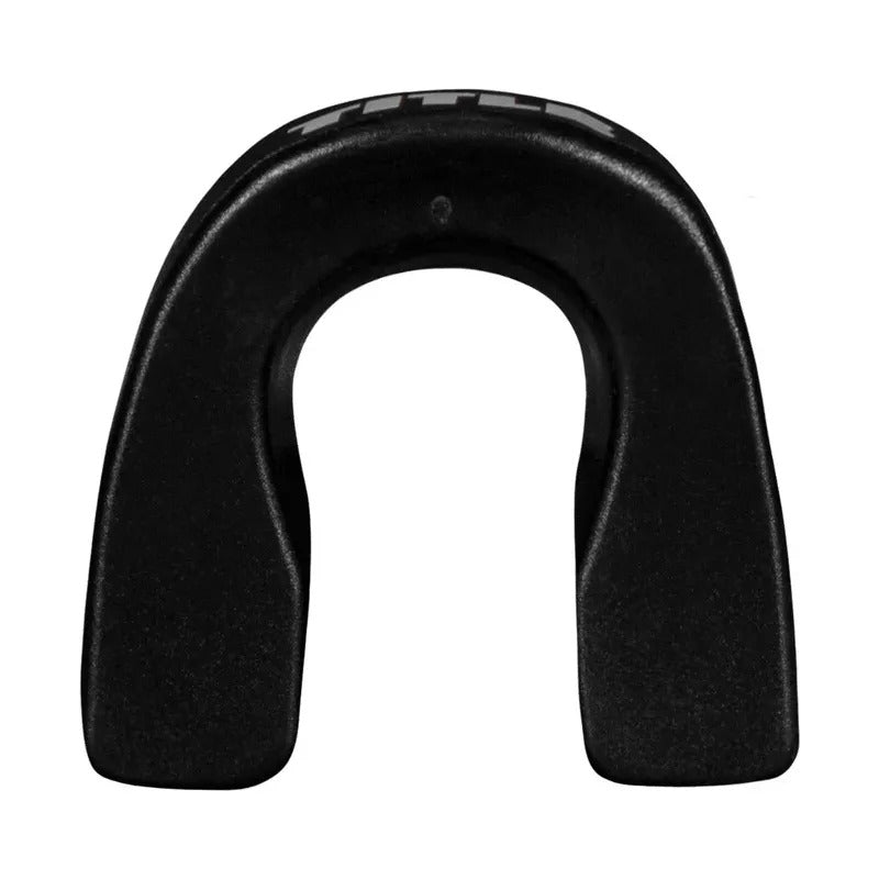 Protector Bucal Boxeo Title Gelmax Channel 2.0 Negro Fpx Negro Sin Sabor