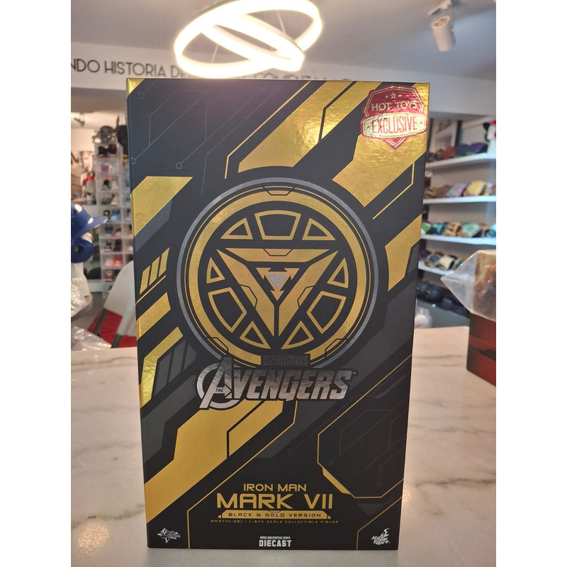 Hot Toys Iron Man Mark Vii Black & Gold Version 1/6 Fpx