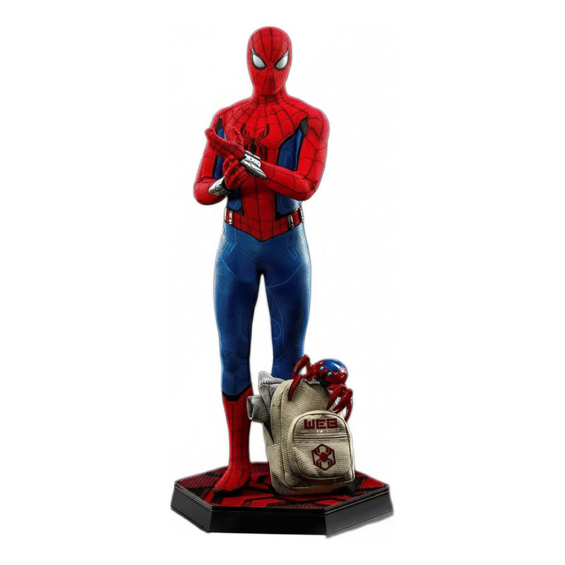 Hot Toys Spider-man Avengers Campus (web) Figura 1/6 Fpx