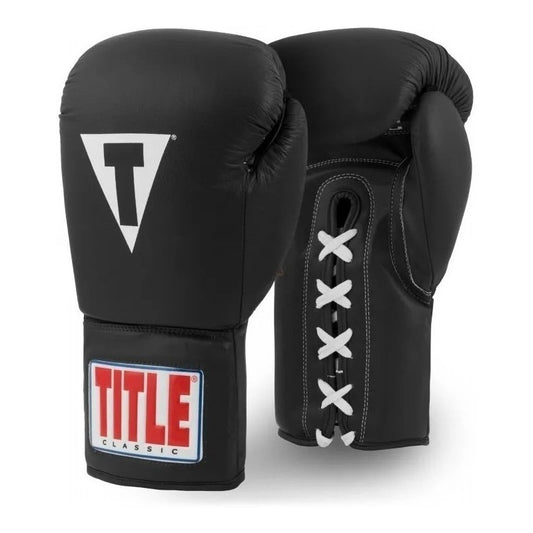Guantes Box Title Classic Piel Agujeta 14 16 Y 18 Fpx