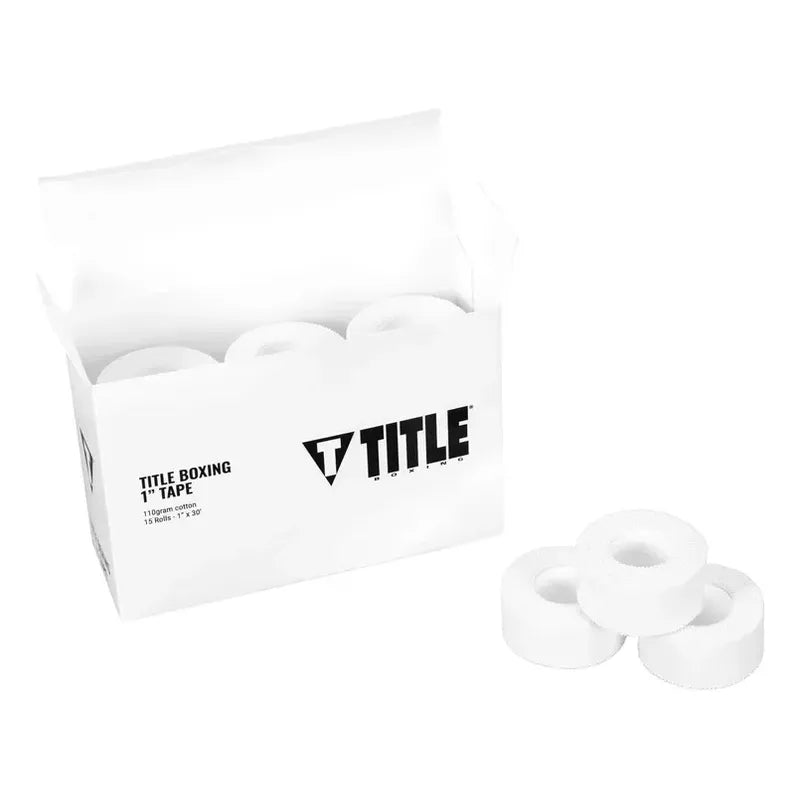 Cinta Para Vendaje Boxeo Tape Title Boxing Fpx Blanco Juvenil / Adulto
