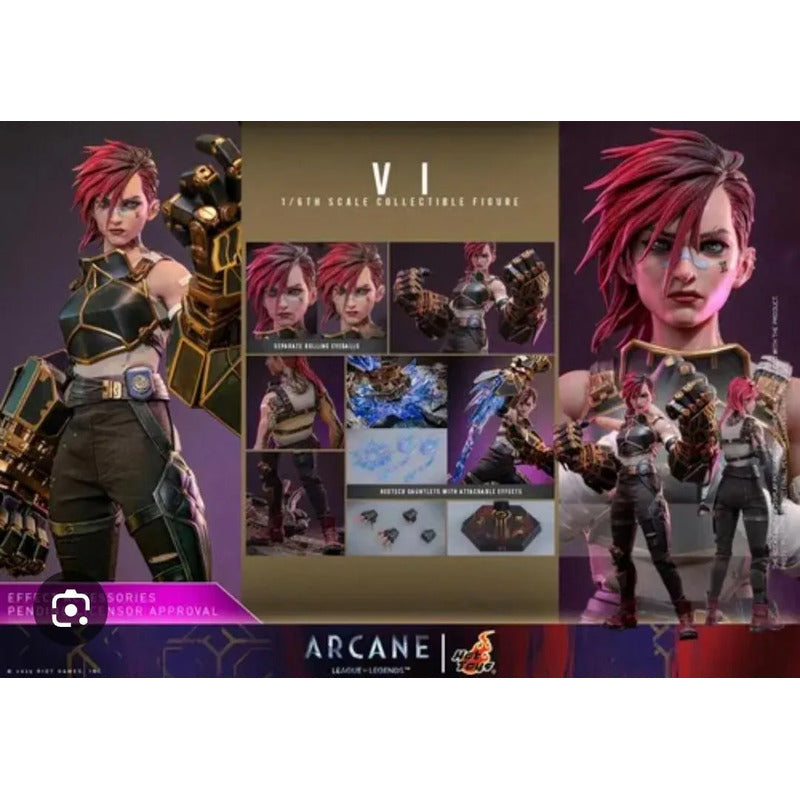 Hot Toys Vi Arcane Netflix Figura 1/6 Palomares Fpx