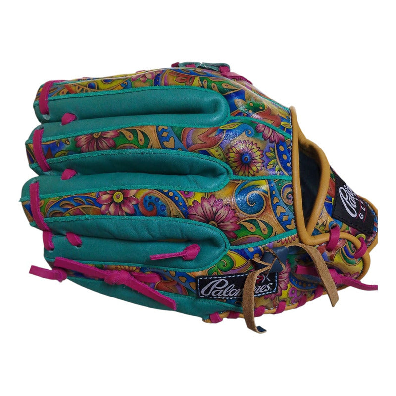 Guante Manopla Beisbol 11.5 Ed.unica Floral Palomares Fpx Agua Juvenil/ Adulto