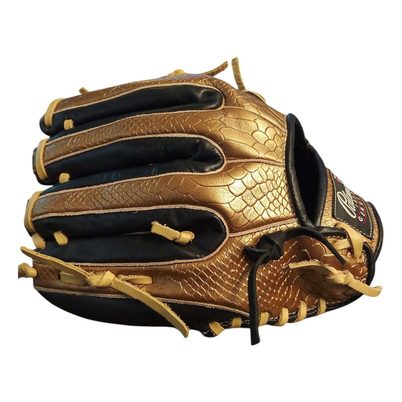 Guante Manopla Beisbol Tejido Dorado 12puLG Palomares Fpx