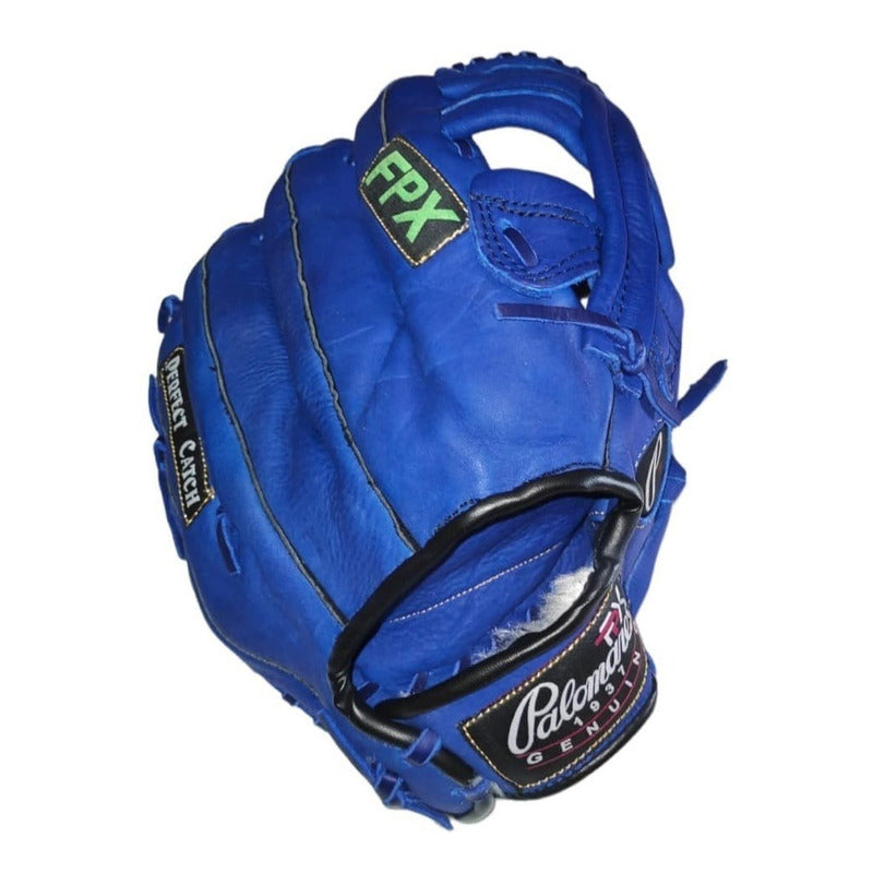 Guante Manopla Beisbol Azul Mod 355 12.5 Palomares Fpx