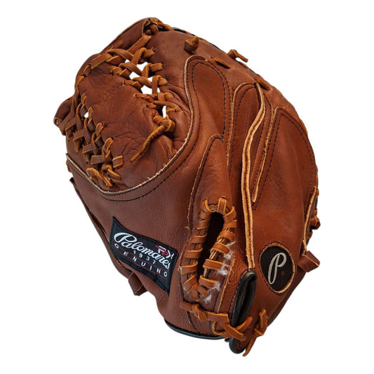 Guante Manopla Beisbol Catcher 695 Zurda Palomares Genuino Café Adulto
