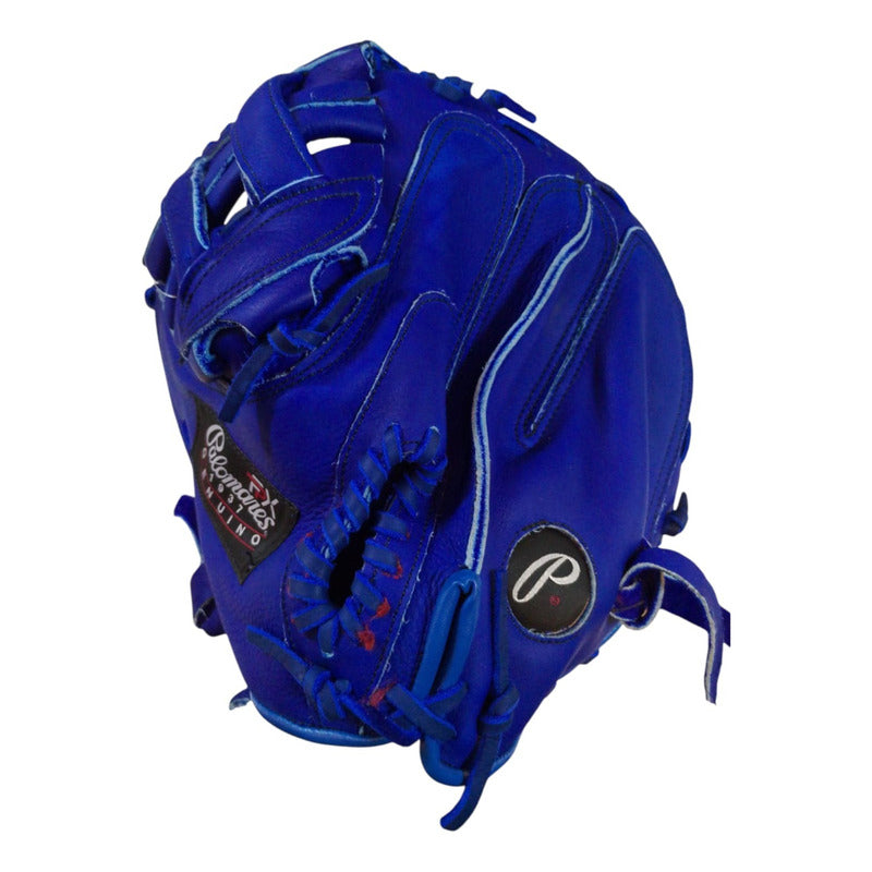 Manopla Catcher 697 Zurdo Juv/adulto Palomares Genuino Fpx Azul Adulto/ Juvenil