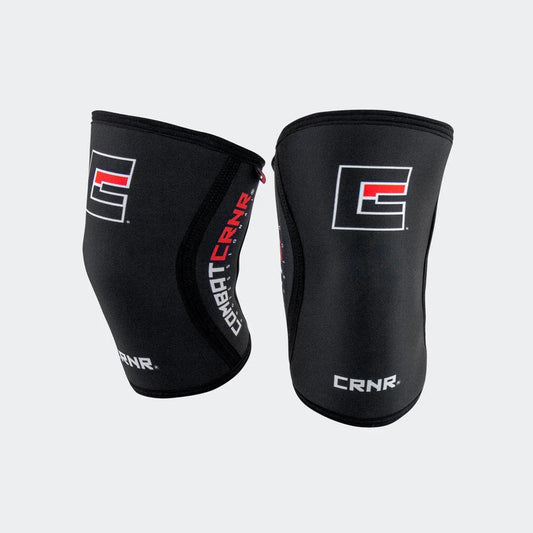 Rodillera Premium De 5mm Combat Corner Boxing Mma Fpx Negro M
