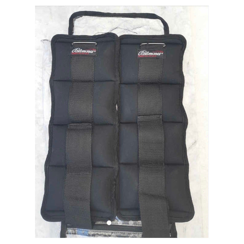 Par Polainas 6kg Palomares Genuino Fpx Negro
