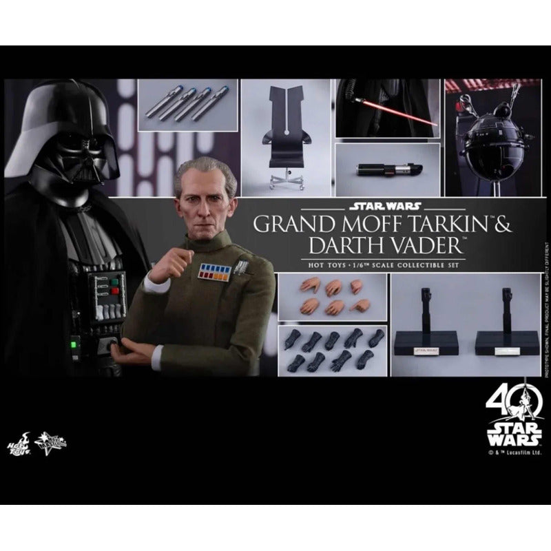 Hot Toys Moff Tarkin Darth Vader Episodio 4 Star Wars Fpx