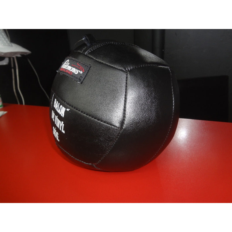 Balon Medicinal Vinil 3 Kilos Palomares Genuino Negro