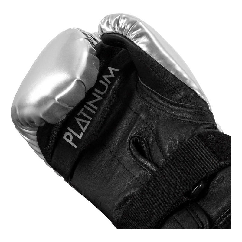 Guante Box Title Platinum Acs Palomares Genuino Fpx M Plateado