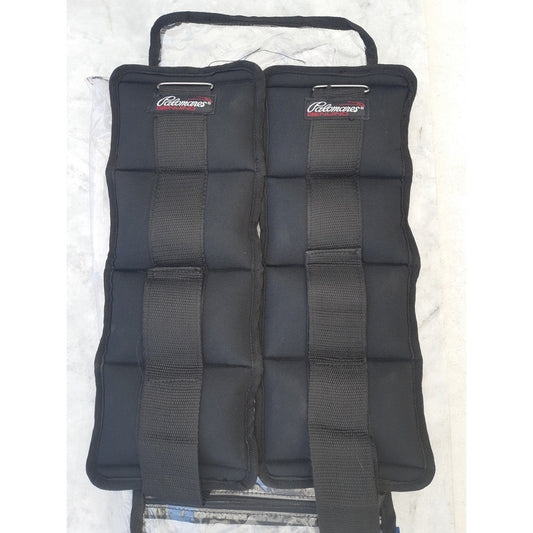 Par Polainas 5 Kilos  Palomares Genuino Fpx Negro