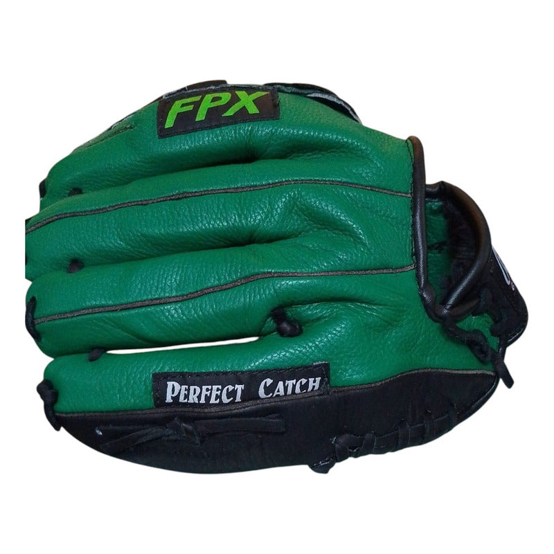 Guante Manopla Beisbol 12.5 Caja Prof Green Palomares Fpx Verde Oscuro Juvenil / Adulto