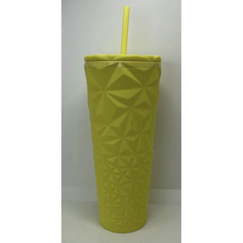 Vaso Starbucks Yellow Geometric Prism 2025 Cold Cup Amarillo