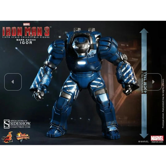Hot Toys Iron Man Mark Xxxviii Igor Figura 1/6 Fpx