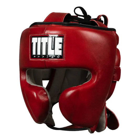 Careta Box Title Boxing Blood Reed Sparring Palomares Fpx Bordó L