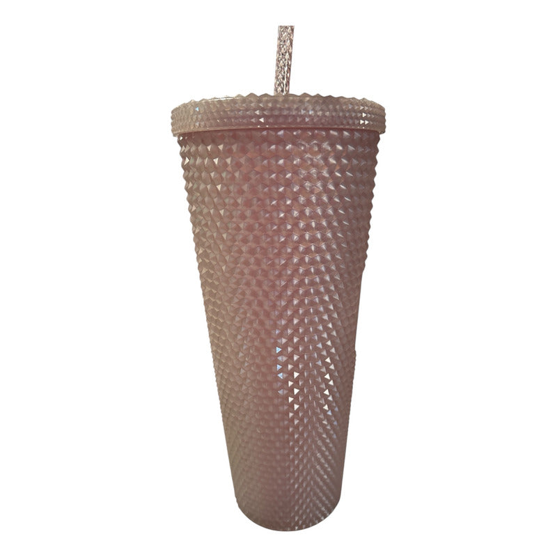 Vaso Starbucks Studded Rosa 710ml Rosa Claro