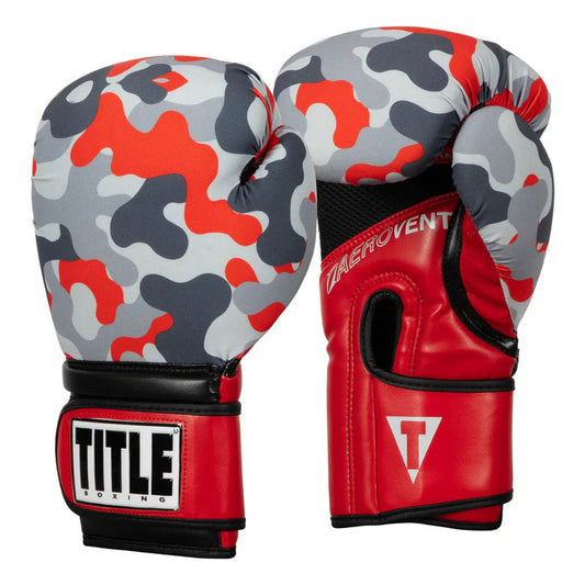 Guante Box Title Boxing Infused Foam Color Pop Fpx 12 Oz Roj