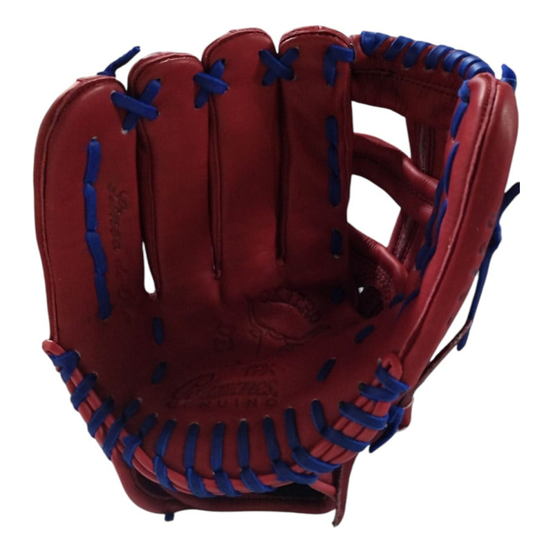 Guante Manopla Béisbol G375 13puLG Zurdo Palomares Fpx Rojo Juvenil/ Adulto