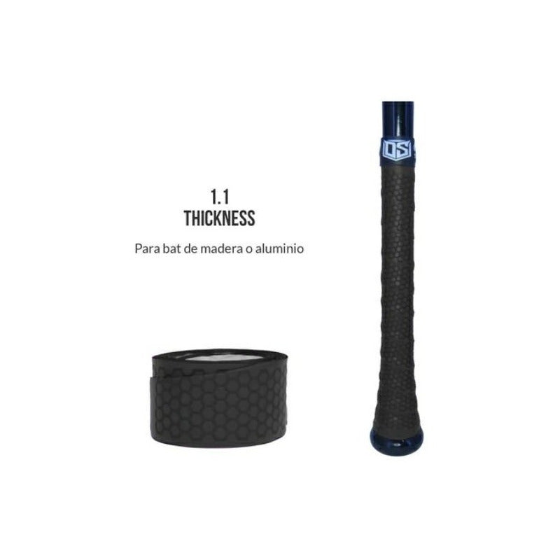 Bat Grip  Absorbente De Beisbol Demon Slugger Amarillo Fpx